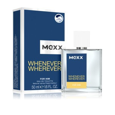 Mexx Whenever Wherever For Him, Toaletná voda 50ml pre mužov