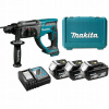 MAKITA SDS+ Príklepová Vŕtačka 18V 3x5,0Ah DHR202RTE3 sada + kufor