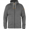 Fjällräven Övik Fleece Hoodie M, Farba DARK GREY, Veľkosť M