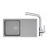 FRANKE SETT112Š tectonitový drez 940x510 OID 611 Šedá+batéria FS 3230.031 Chróm FRA 143.0687.322