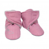 ESITO Capáčky barefoot Softshell Lamb Antique pink Veľ. 1 - stielka: 11 cm