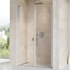 Ravak Chrome - Sprchové dvere dvojdielne CSDL2, 1075 mm – 1105 mm – farba satin, sklo transparent 0QVDCU0LZ1