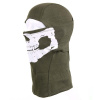 101 INC Kukla ninja bavlnená lebka, olive