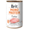 Brit Care Konzerva pre psov Brit Mono PČervenáein Turkey 400 g