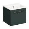 Kúpeľňová skrinka s umývadlom Intedoor TRENTA 40 cm šalviovo zelená matná TRE MINI 40 1Z B A9146