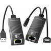 Extender USB 2.0 PremiumCord cez Cat5/Cat5e/Cat6 až do 50 m