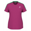 Dámske tričká Head Tie-Break T-Shirt - vivid pink - Ružový (L)