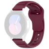 Techsuit - Watchband 20mm (W050) remienok pre Samsung Galaxy Watch 4/5/Active 2, Huawei Watch GT 3 (42 mm)/GT 3 Pro (43 mm) – bordový KF2317647