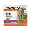 Frontpro 136 mg žuvacie tablety pre psy 25 - 50 kg 1 x 3 ks