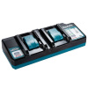 MAKITA 40V Nabíjačka XGT DC40WA dvojitá /1911L9-4/