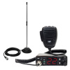 Súprava rádiostanice CB PNI Escort HP 5500, 4W, 12V/24V, ASQ a PNI Extra 40 CB anténa, SWR 1.0, sklolaminát, s magnetom