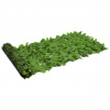 vidaXL Balkónová zástena so zelenými listami 600x75 cm - Zelená - 83224-37595