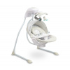 Kojenecká houpačka CARETERO RAFII světle šedá (Dětská elektrická houpačka CARETERO RAFII světle šedá)