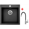 Sinks VIVA 455 Metalblack + Flexia