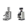 Rocket Espresso Porta Via + Eureka Mignon Zero 65 All Purpose, CR white