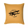 Still Plays With Planes - Vankúš 50x50 - 50x50 - Iba poťah ( Zlatožltá )