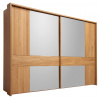 Dieter Knoll SKRIŇA SO ZRKADLOM, dub, farba duba, 300/217/67 cm - Spálňové sety - 000442007209