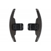 Karbonová výměnná pádla pod volant pro BMW řada 3 F30 F31 F34 F35 s M Sport volantem (2010–2017), barva černý karbon