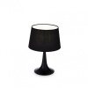 Stolová lampa Ideal lux 110554 LONDON TL1 SMALL NERO 1xE27 60W
