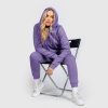 Dámska športová súprava Iron Aesthetics Comfy, fialová