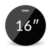Evans Hydraulic Tom Black Priemer blany: 16