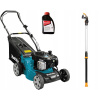 Kosačka benzínová - Kosačky. MAKITA PLM4120N + Sekator Fiskars (Kosačka benzínová - Kosačky. MAKITA PLM4120N + Sekator Fiskars)