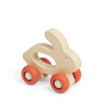 Bigjigs Toys Domáci maznáčik na kolieskach Králik