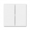 ABB LEVIT Ovladač 3559H-A00652 03 spínače kolébkového dělený, bílá/bílá
