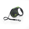flexi Black Design S popruh 5m zelená do 15kg (flexi Black Design S popruh 5m zelená do 15kg)