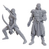 Wizkids D&D Nolzur's Marvelous Miniatures unpainted Miniature Jaheira & Halsin