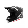 Prilba Alpinestars S-M7 Dasher čierna/biela L