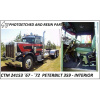 Detail UP CTM 24153 - '67 - '72 PETERBILT 359 - interiér (1:25)