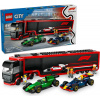 LEGO® LEGO® City 60445 Kamión F1® s autami RB20 a AMR24 F1® 2260445