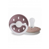 Frigg Dvojbalenie cumlíkov frigg moon phase twilight mauve night/ blush night, 0-6m, silikón