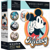 Trefl Drevené puzzle 160 dielikov - Retro Mickey Mouse / Disney Mickey Mouse and Friends