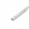 SP2 ukončovacia lišta L, STANDARD, hliník elox striebro, 6 mm, 2,5 m
