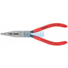 KNIPEX 13 01 160 Elektrikárske kliešte, plastové návleky, fosfátované na čierno, 160 mm