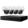 HIKVISION HiWatch KIT dome 1× NVR HWN-2104MH-4P(C) 4× IP kamera HWI-D121H(C)