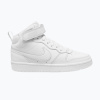 Detské topánky Nike Court Borough Mid 2 white/white/white