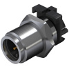 Weidmüller SAIE-M12S-5-F10TL zabudovateľný zástrčkový konektor pre senzory - aktory, 2422640000, piny: 5, 10 ks; 2422640000