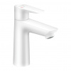 Hansgrohe Talis E, páková umývadlová batéria 110 CoolStart s odtokovou súpravou s ťahadlom, biela matná, HAN-71713700