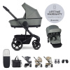 EASYWALKER Set XXL kočík kombinovaný Harvey⁵ Agave Green s príslušenstvom