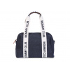 CHILDHOME Prebaľovacia taška Mommy Club Signature Canvas Black