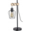 Rabalux Fabian stolová lampa 1x40 W čierna-dreva 5245