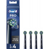 Náhradná hlavica k zubnej kefke Oral-B Pro Cross Action Black Kefkové Hlavy, 4 ks (8006540847671)