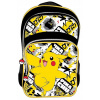 Pokemon Safta viackomorový školský batoh biely, čierny, odtiene žltej a zlatej, 22 rokov (Pokémon - batoh s Pikachu SF2431)