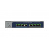 Netgear NETGEAR 8-port Ultra60 PoE++ Multi-Gigabit (2.5G) Ethernet Plus Switch Nespravované L2/L3 2.5G Ethernet (100/1000/2500) Podpora napájania cez Ethernet (PoE) Šedá (MS108EUP-100EUS)