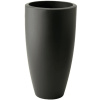 Kvetináč Pure Soft Round High Anthracite 35x62 cm