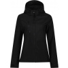 REGATTA PROFESSIONAL VENTURER TRA 702 / Dámska 3-vrstvová softshellová bunda s kapucňou - black/black XL