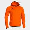JOMA COMBI PREMIUM MIKINA S KAPUCÍ UNISEX - Oranžová, Černá - veľkosť 3XS